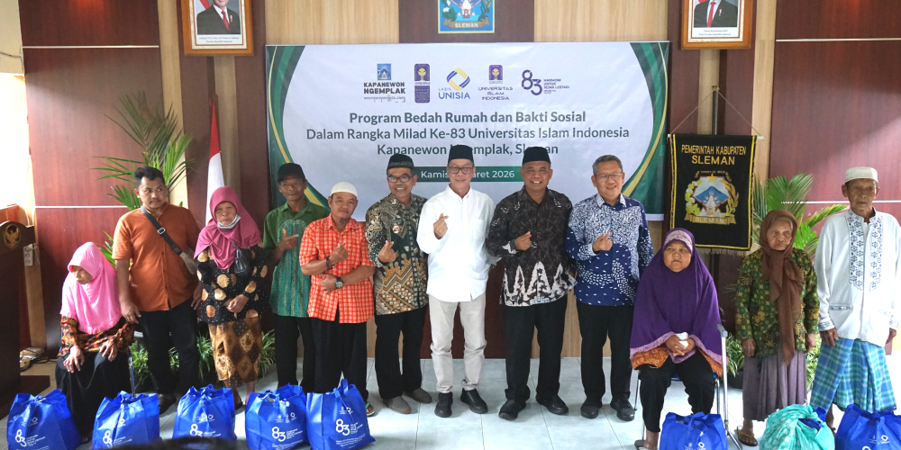 LAZIS UNISIA Gelar Bakti Sosial dan Bedah Rumah di Kapanewon Ngemplak dalam Rangka Milad ke-83 UII